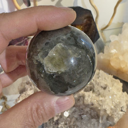 Sphère en Labradorite EXTRA de 56 mm de Diamètre
