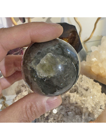 Sphère en Labradorite EXTRA de 56 mm de Diamètre