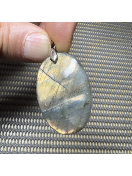 Pendentif en Labradorite - Forme ovale