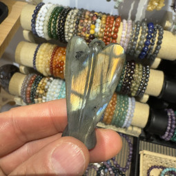 Labradorite en forme d'Ange - 60mm