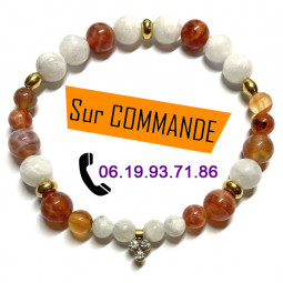 Bracelet Création en Agate...