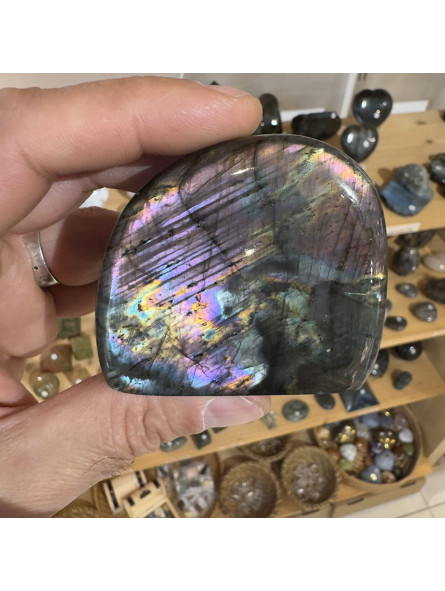 Forme libre en Labradorite - 205 Grammes
