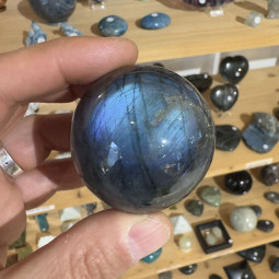 Sphère en Labradorite EXTRA de 5cm de Diamètre
