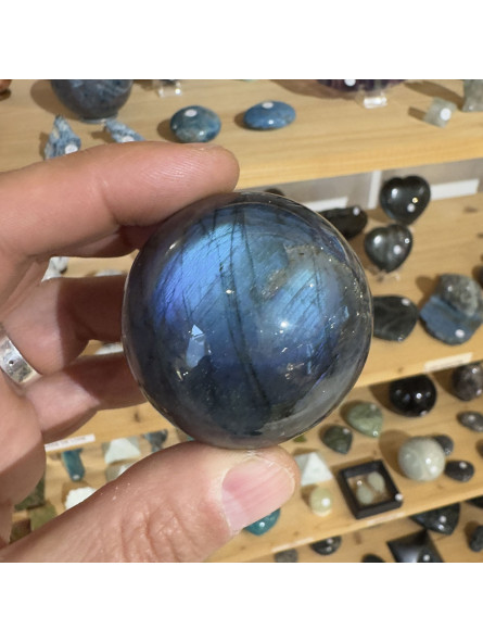 Sphère en Labradorite EXTRA de 5cm de Diamètre