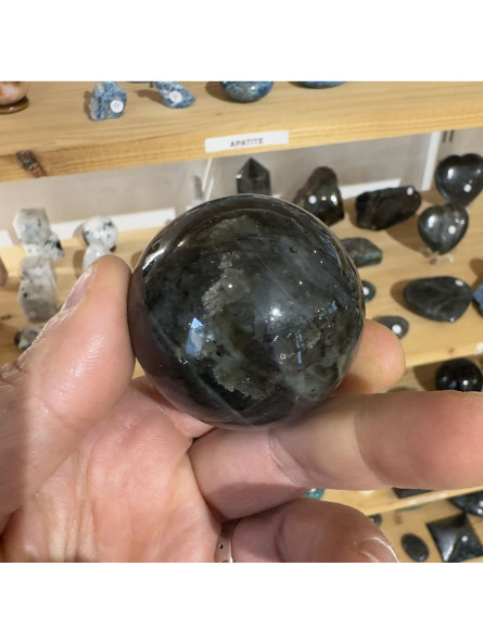 Sphère en Labradorite EXTRA de 5cm de Diamètre
