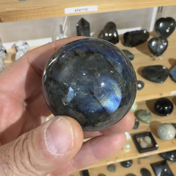 Sphère en Labradorite EXTRA de 5cm de Diamètre