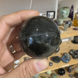 Sphère en Labradorite EXTRA de 56 mm