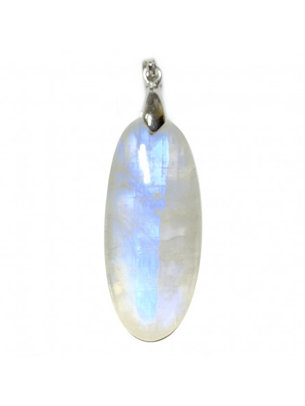 Pendentif Cabochon Ovale en Pierre de Lune