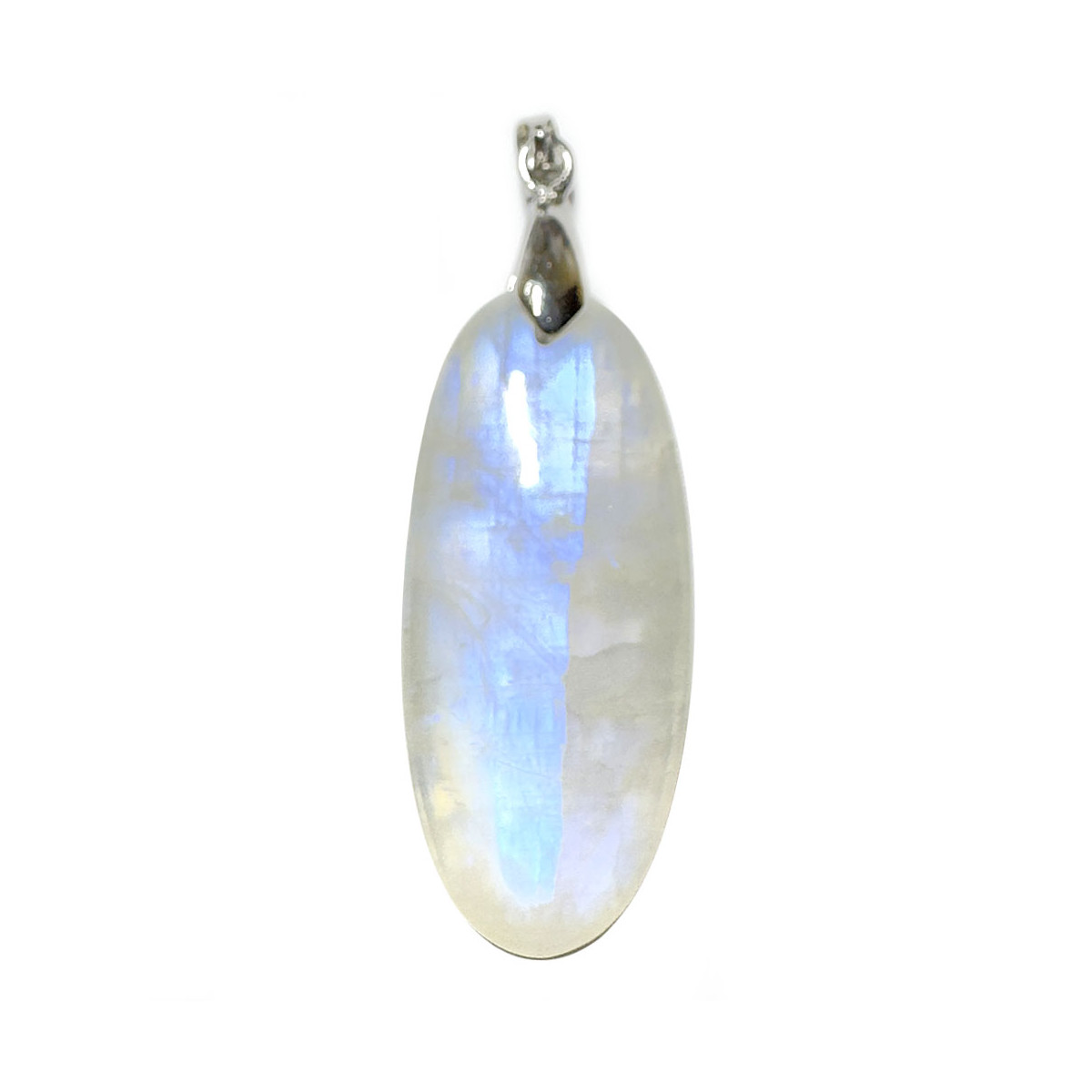 Pendentif Cabochon Ovale en Pierre de Lune