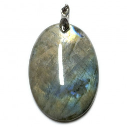 Pendentif en Labradorite - Forme ovale