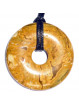 Pendentif Donut en Agate Crazy Lace