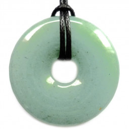 Pendentif Donut en Aventurine Vibrations Cristallines