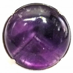 Bague Argent & Améthyste