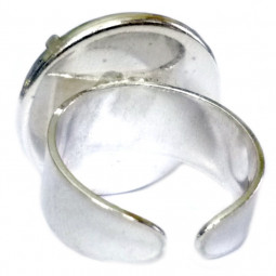 Bague Argent & Malachite