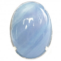 Bague Argent & Calcédoine