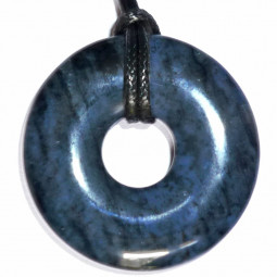 Pendentif en Dumortiérite - Forme Donut