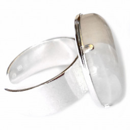 Bague Argent & Pierre de Lune