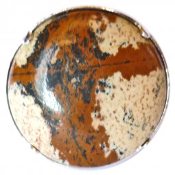 Bague Argent & Jaspe Paysage