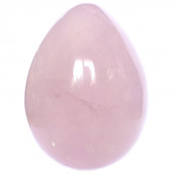 Oeuf en Quartz Rose