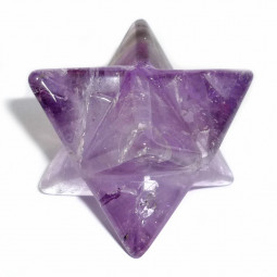 Merkaba en Améthyste Vibrations Cristallines