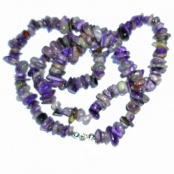 Collier Baroque en Charoïte