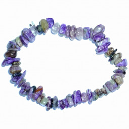 Bracelet Baroque en Charoïte