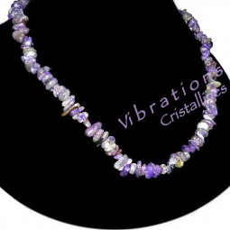 Collier Baroque en Charoïte