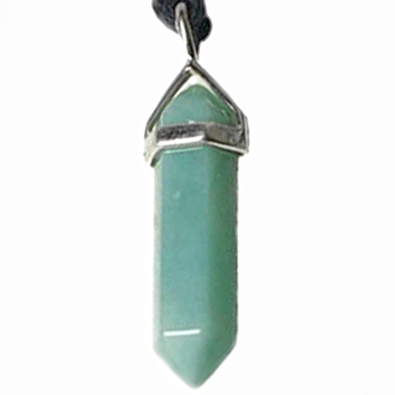 Pendentif Pointe en Amazonite