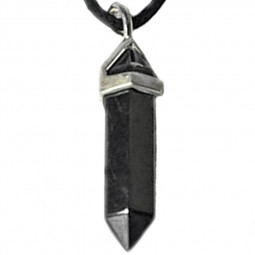 Pendentif Pointe en Hématite