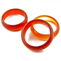 Bague en Cornaline