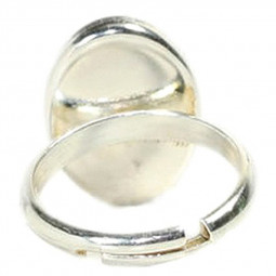 Bague Argent & Hématite