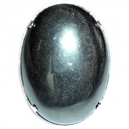 Bague Argent & Hématite