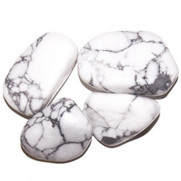 Pierre Roulée de Howlite