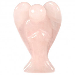 Ange en Quartz Rose Vibrations Cristallines