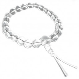 Bracelet Mala en Cristal de Roche