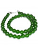 Collier Boules en Jade Néphrite
