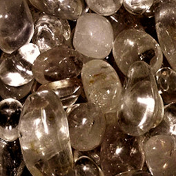 Galet de Quartz Fumé