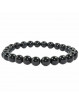 Bracelet en Onyx - Boules de 8mm