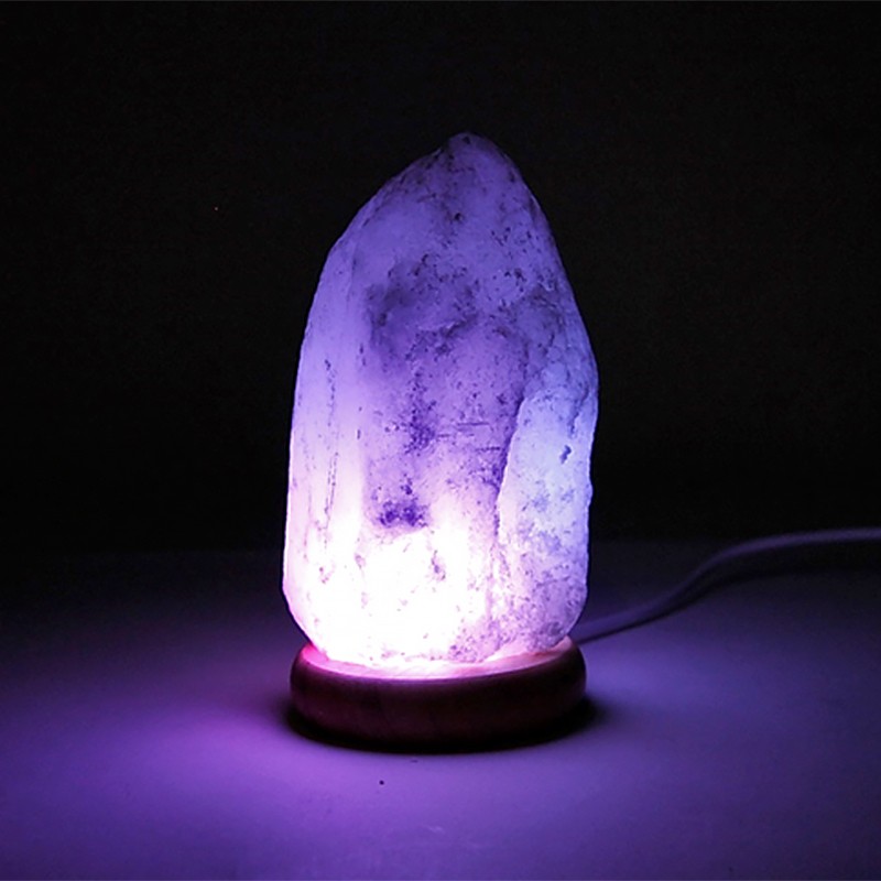 Lampe USB en Sel de l'Himalaya - Vibrations Cristallines