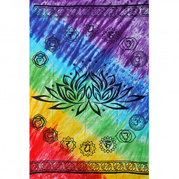 Tenture Lotus 7 Chakras