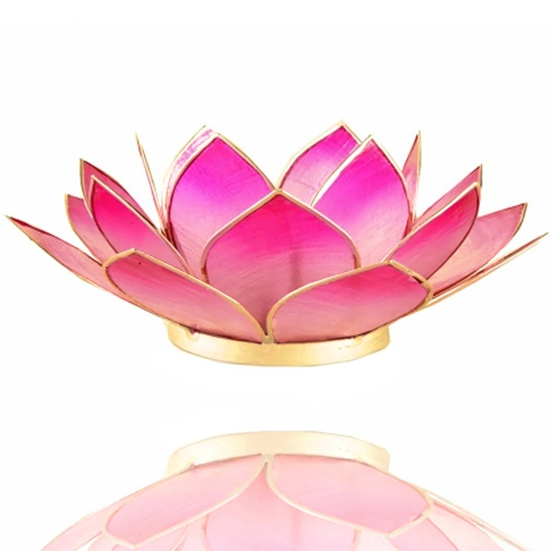 Photophore Lotus Rose or