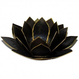 Photophore Lotus Noir