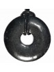 Pendentif en Shungite - Donut de 30 ou 40mm