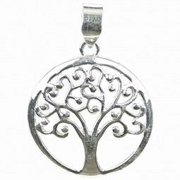 Pendentif Arbre de Vie en Argent
