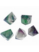 Octaèdre de Fluorite Multicolore - 15 grammes