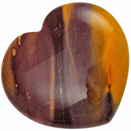 Coeur en Jaspe Mokaïte