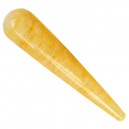 Bâton de massage en Calcite Orange