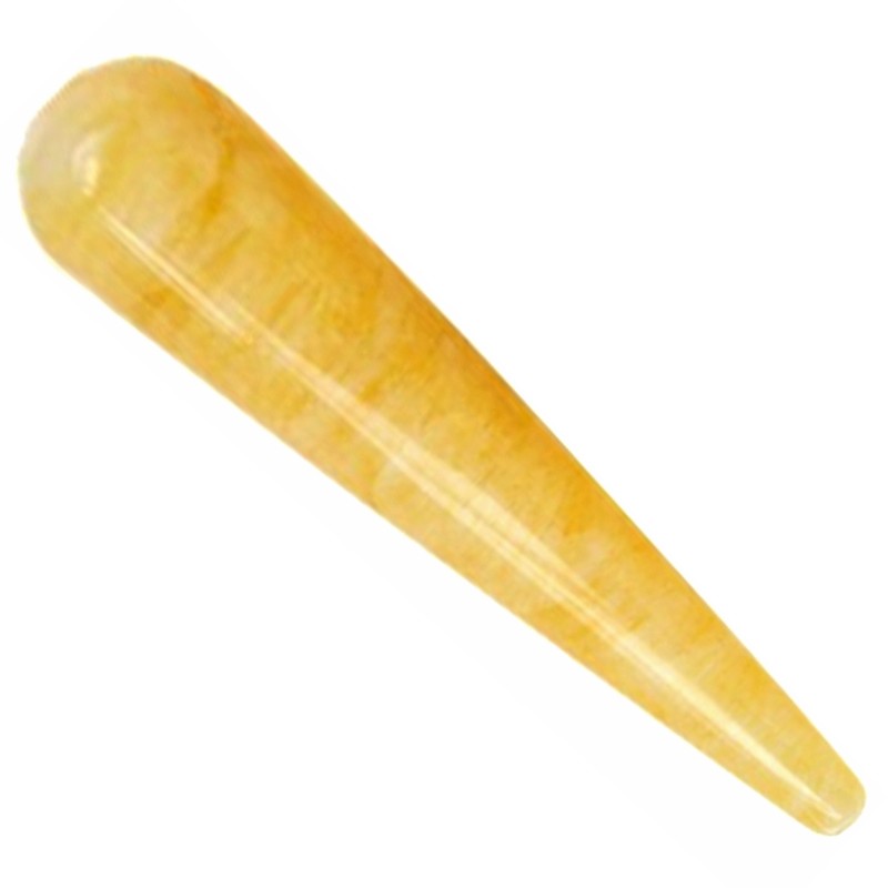 Bâton de massage en Calcite Orange
