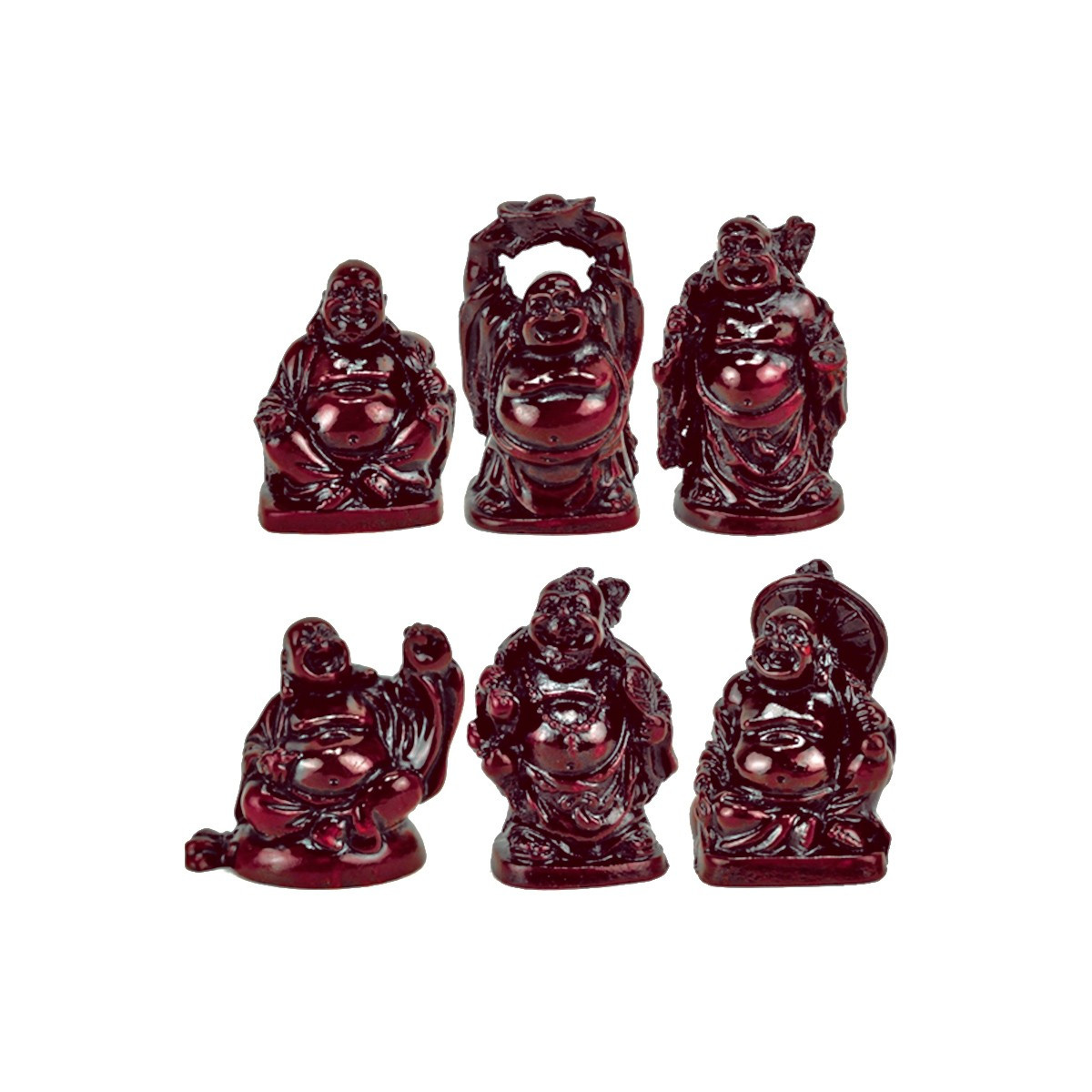 Statuettes Bouddhas Rieurs