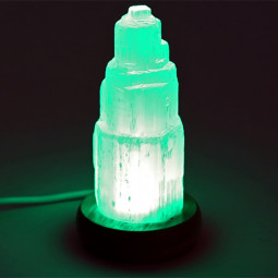 Lampe en Sélénite
